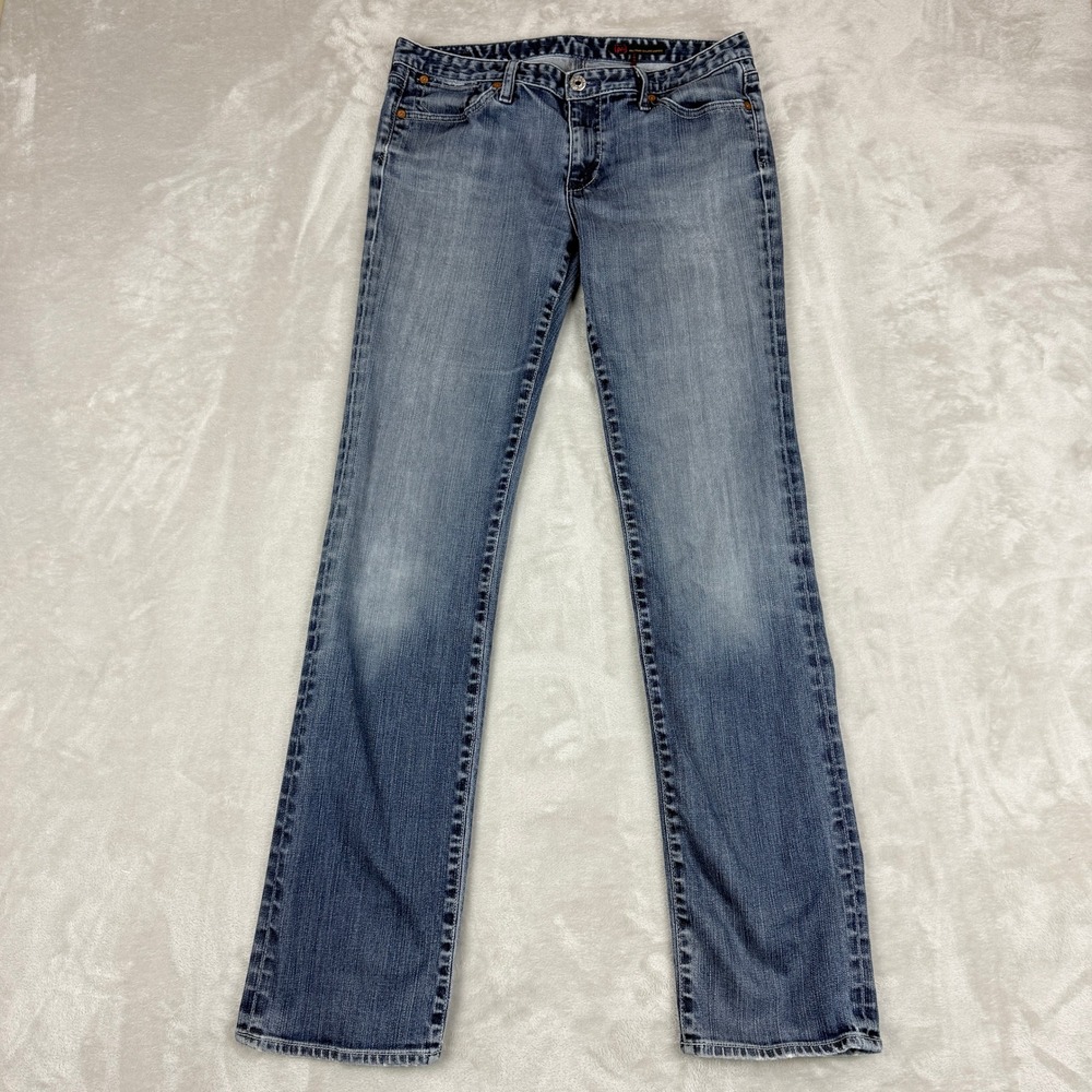AG Adriano Goldschmied Jeans Women 30R (31x32.5) Blue Low Rise Denim USA Made
